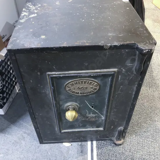 Vintage Cast Iron Safe