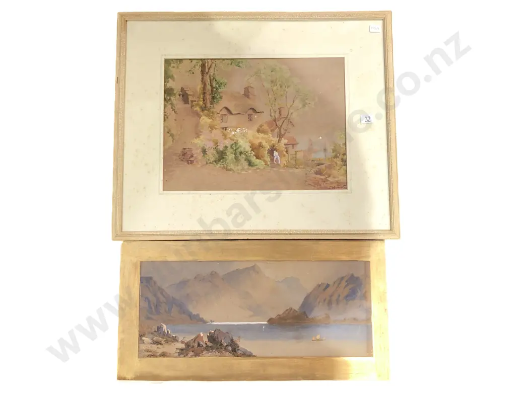 C. H. Howarth - W/C Together with Unframed Charles Heaphy W/C Image 1++