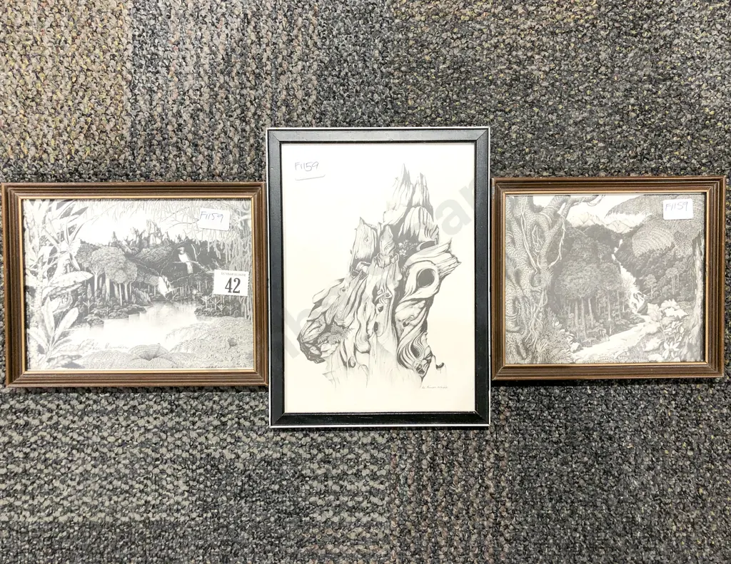 Three Small Rei Hamon Prints Image 1++