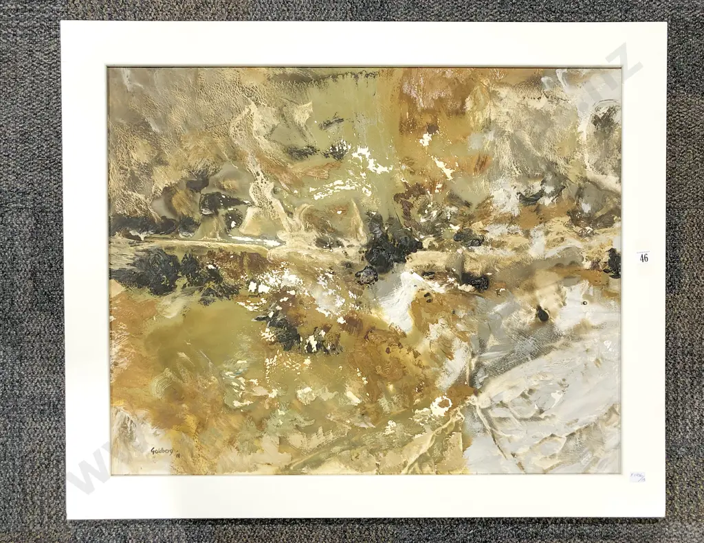 Suzanne Goldberg - Untitled Abstract (a/f) Image 1++