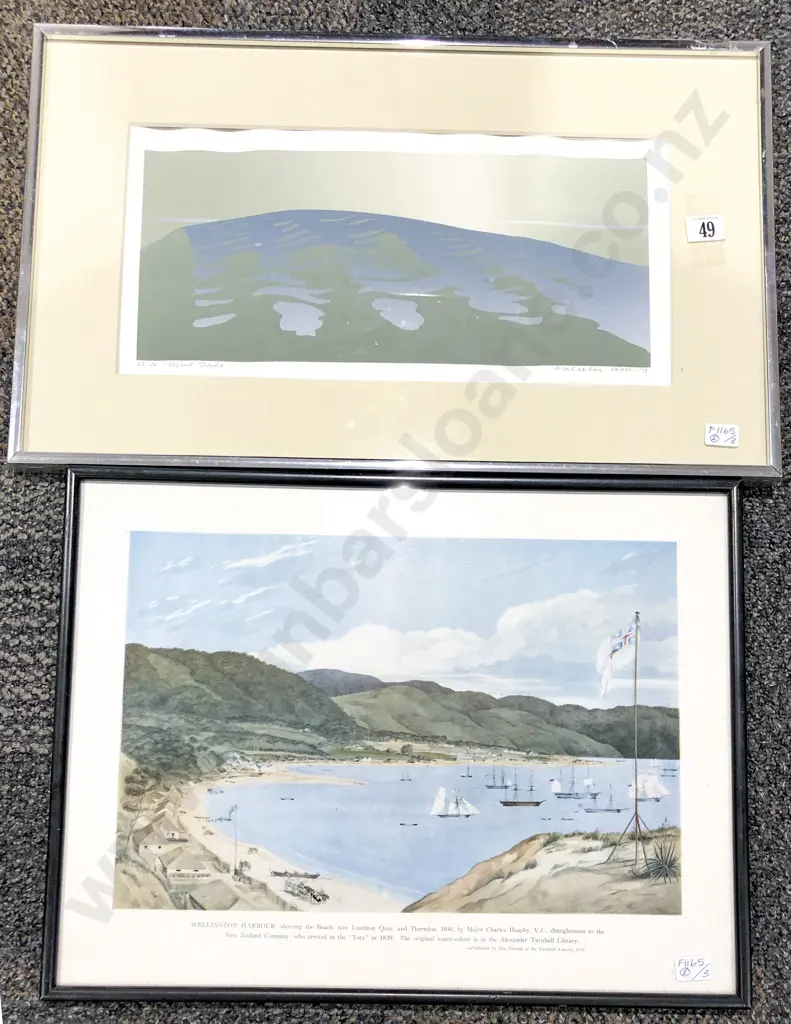 Malcolm Warr - Wind Drift - Screenprint & Other Image 1++