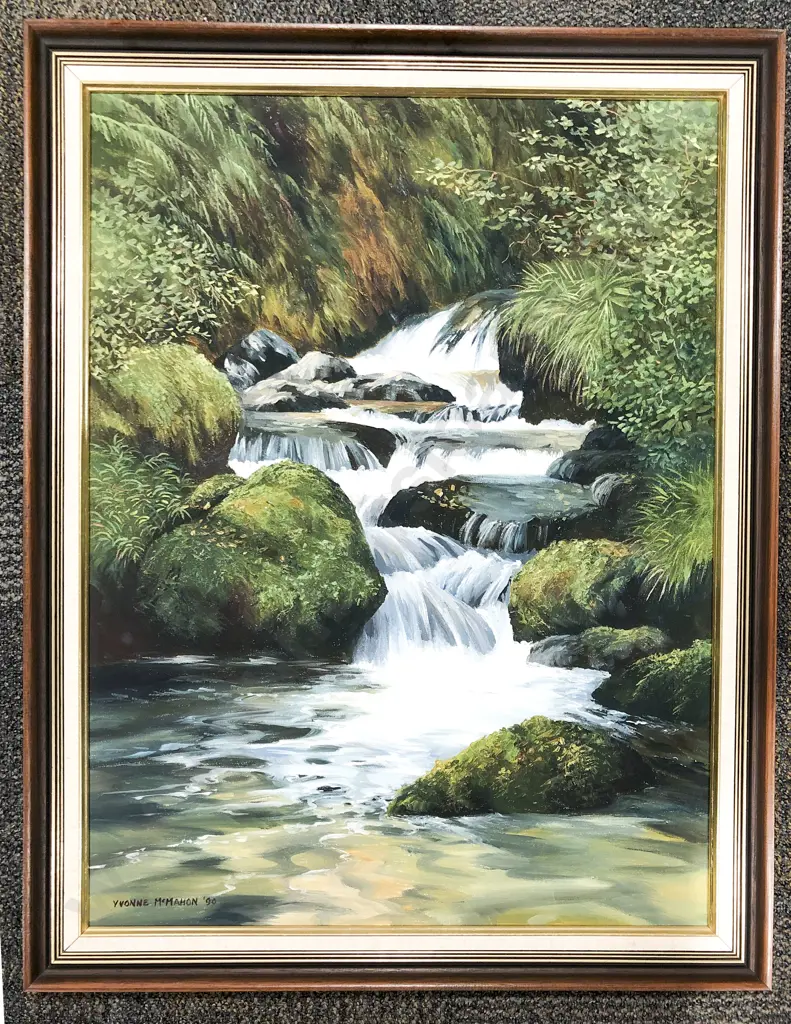 Yvonne McMahon "Waterfall Image 1++