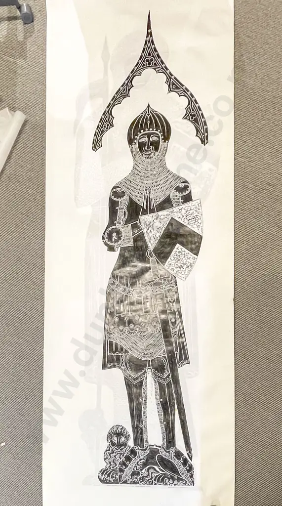 Qty of Assorted Loose Brass Rubbings Image 1++