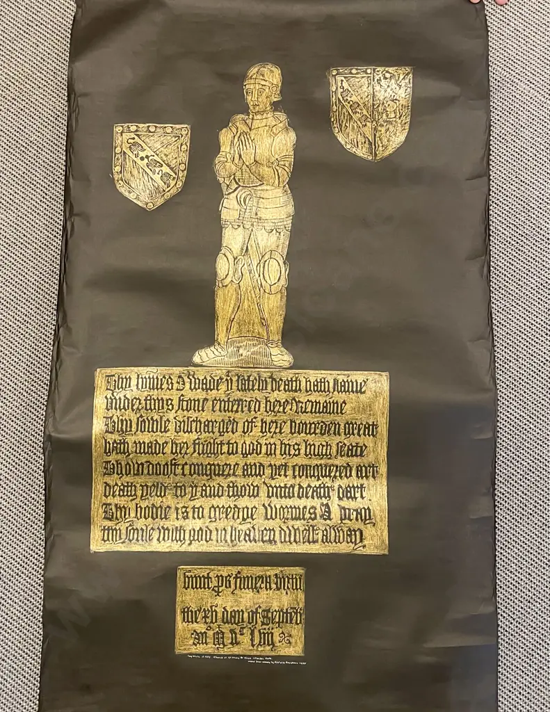 Qty of Assorted Loose Brass Rubbings Image 1++