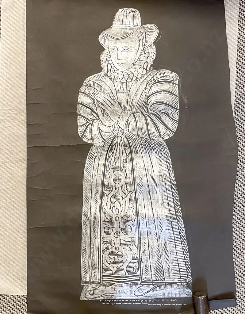 Qty of Assorted Loose Brass Rubbings Image 1++