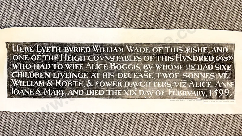 Qty of Assorted Loose Brass Rubbings Image 1++