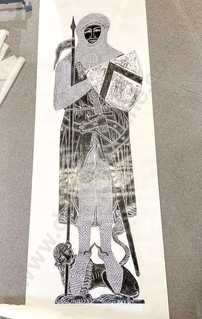 Qty of Assorted Loose Brass Rubbings Image 1++