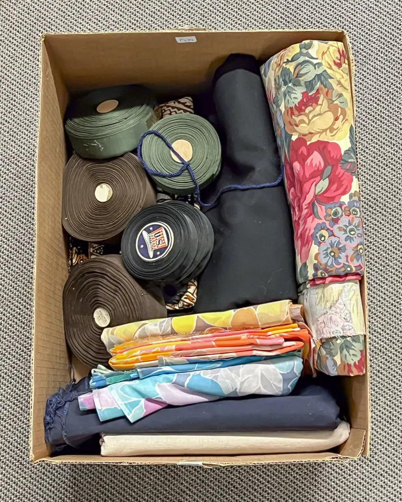 Qty of Assorted Binding and Materials etc Image 1++