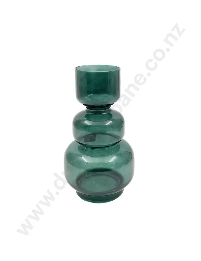 Scandinavian Handblown Art Glass Vase Image 1++