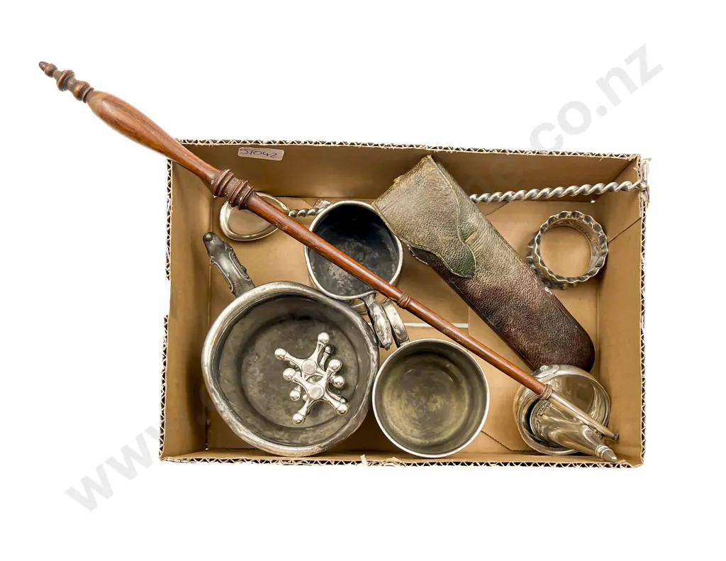 Small Qty of Assorted S/P together with S/S Napkin Rings Image 1++