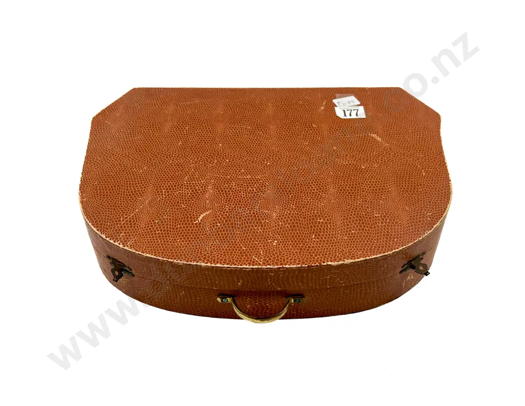 Vintage Cased Four Piece Vanity Set Image 1++