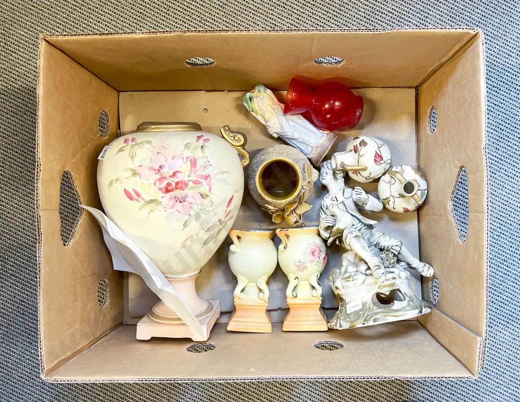Two Boxes of Assorted China Image 1++