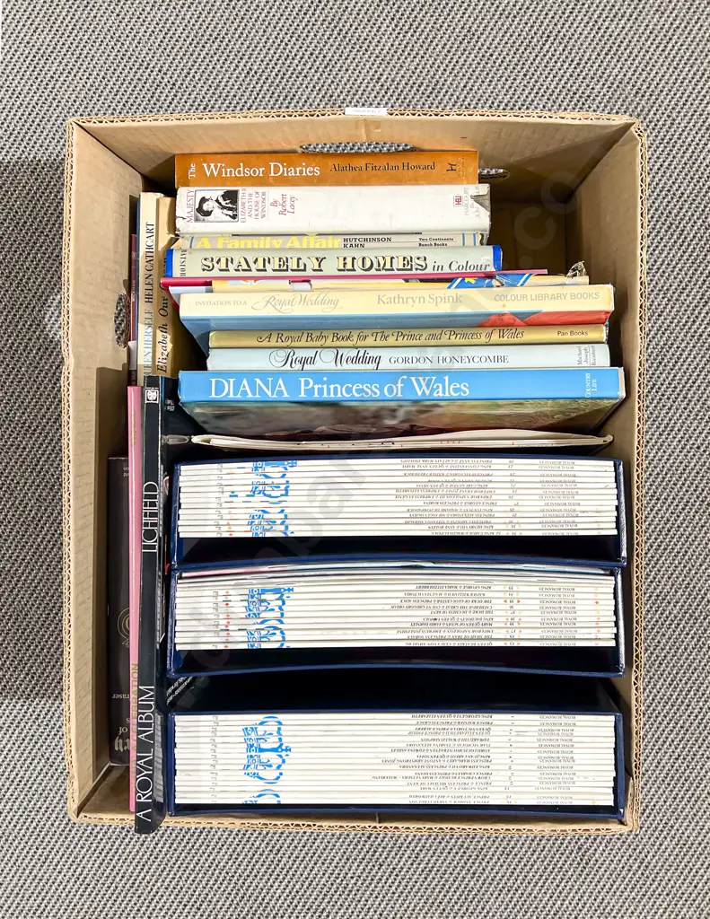 Box Quantity of Assorted Books Image 1++