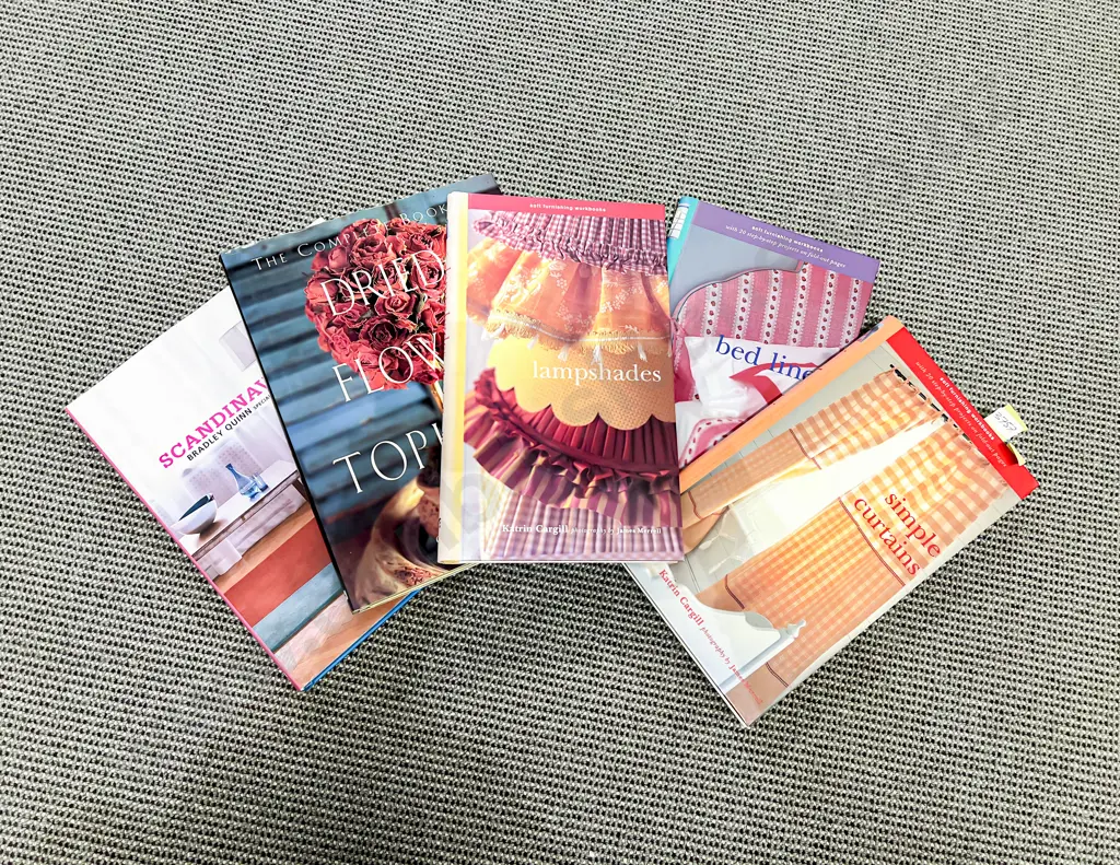 Five Assorted Home Decorating Reference Volumes Image 1++
