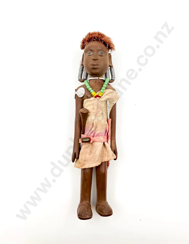 Vintage Carved Massai Figure Image 1++