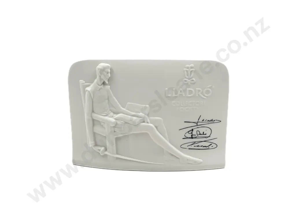 Lladro Collectors Society Plaque Image 1++
