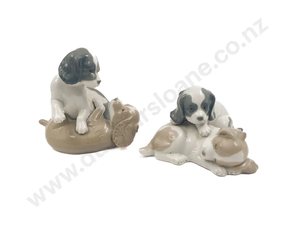 Two Nao Dog Figure Groups Image 1++