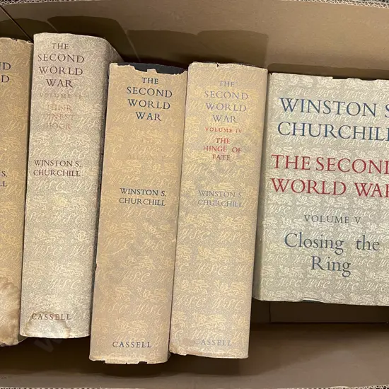 Winston S. Churchill "The Second World War" Vol. 1 - 5