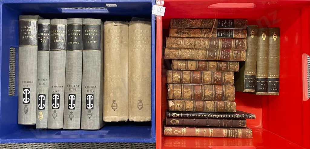 Two Boxes of Assorted Vintage Books Image 1++