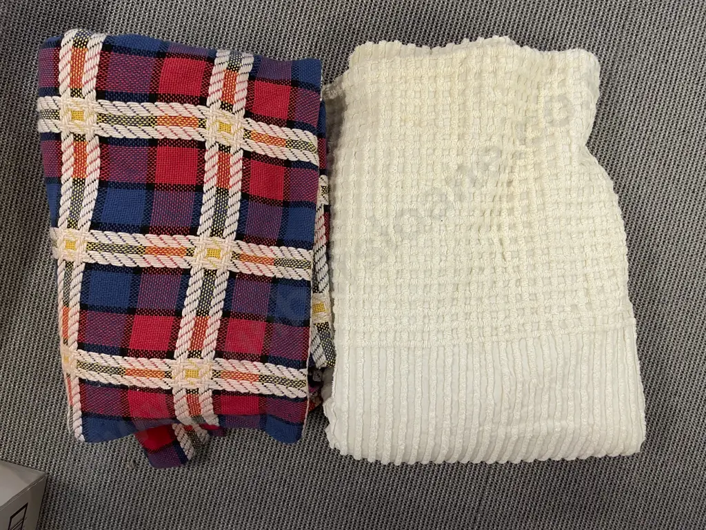 Vintage Blanket & Candlewick Bedspread Image 1++