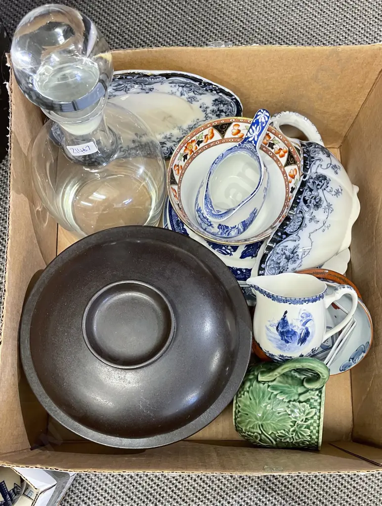 Box of Assorted China etc Image 1++