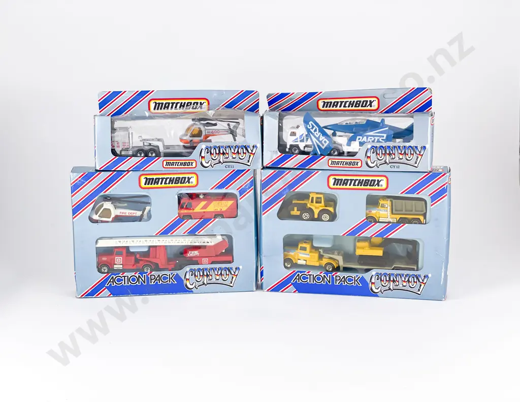 4 Matchbox Convoy Series Boxed Models Image 1++