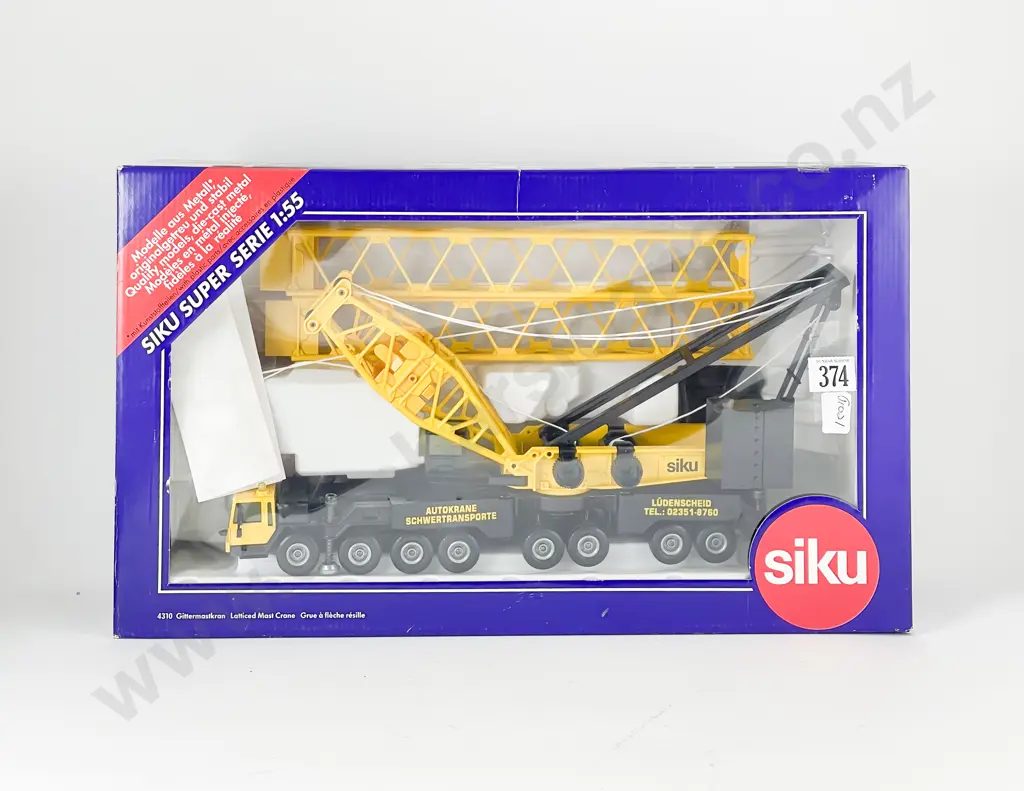 Siku Super Boxed 4310 Latticed Mast Crane Image 1++