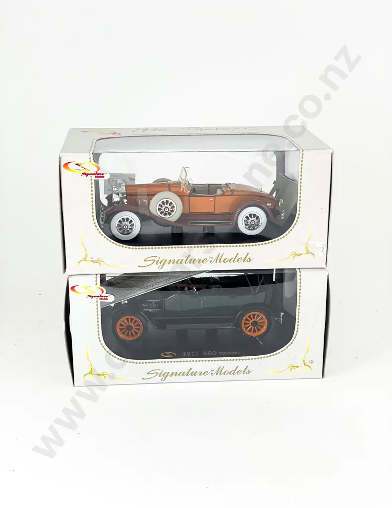 2 Signature Models Boxed Packard and 1917 Reo Image 1++