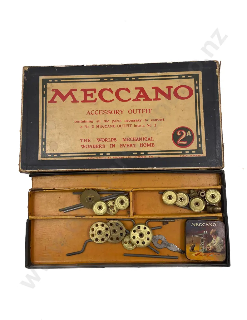 Vintage Meccano Part Boxed Sets 2A x3 1A and 3A Image 1++