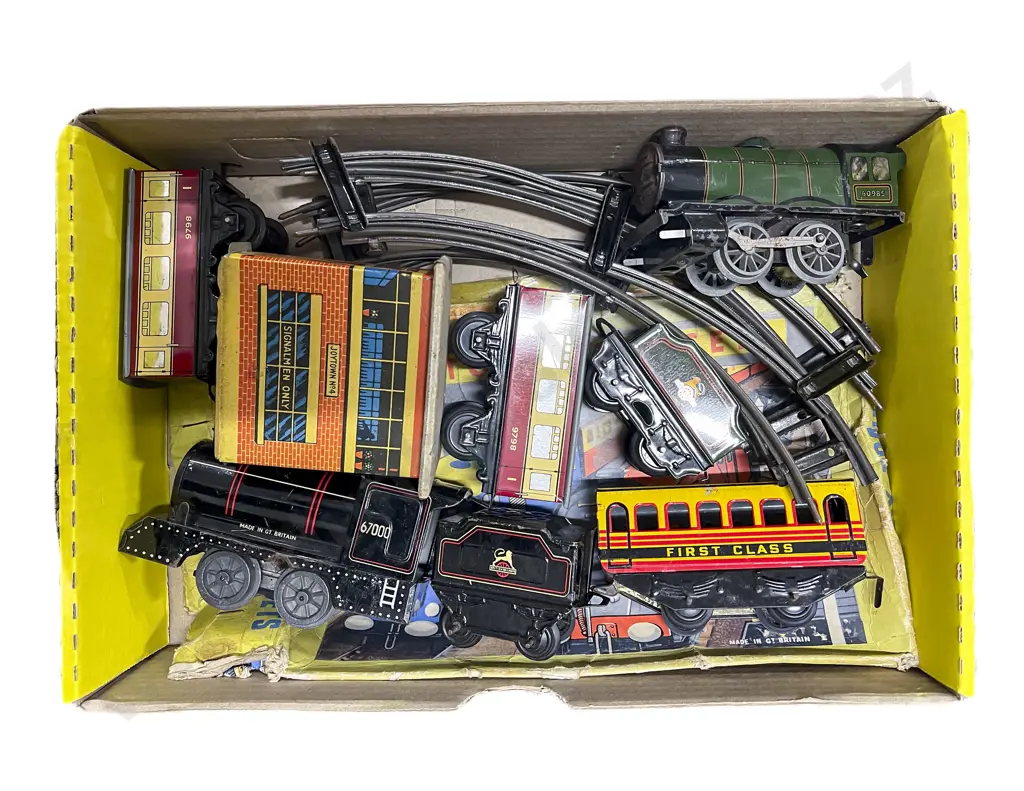 Welsotoys and Various Tinplate Clockwork Railway Image 1++