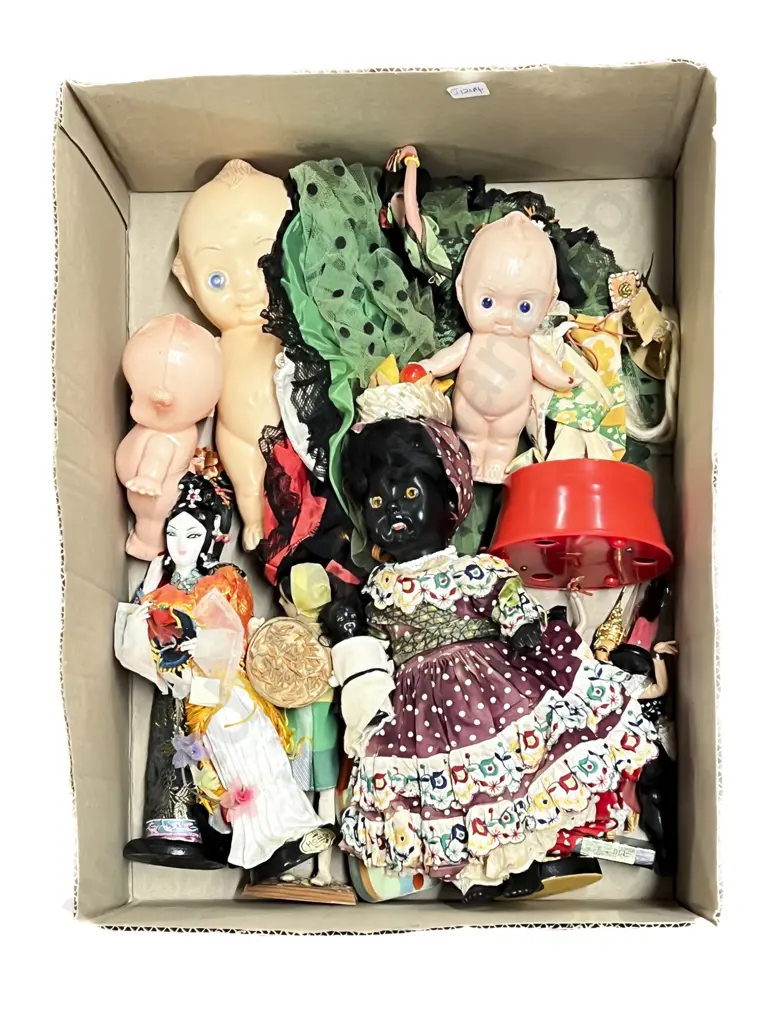 Collection Plastic Kewpie Dolls and other dolls Image 1++