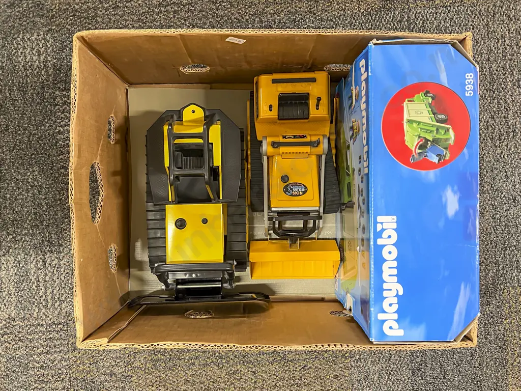 New Tonka Tractor Other and Playmobil Truck Image 1++