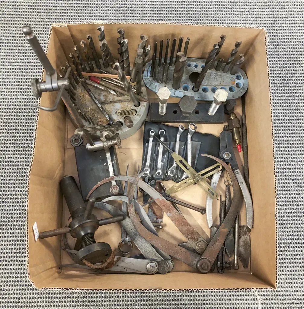 Quantity of Vintage Drill Bits & Steel Tools etc Image 1++