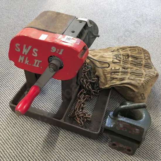 Vintage Winch & Assorted
