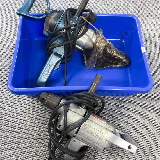 Two Heavy Duty Power Drills incl Black & Decker