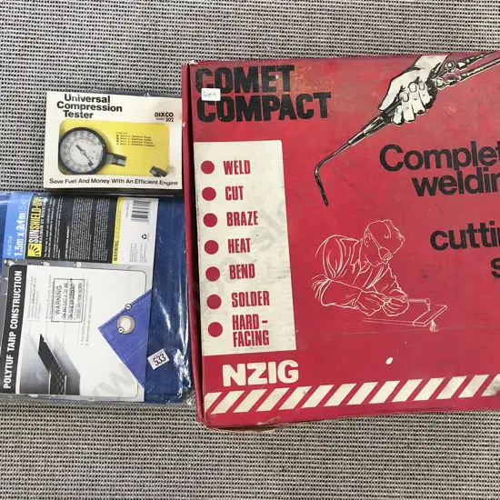 Boxed Vintage Comet Welding & Cutting Set with Two Others