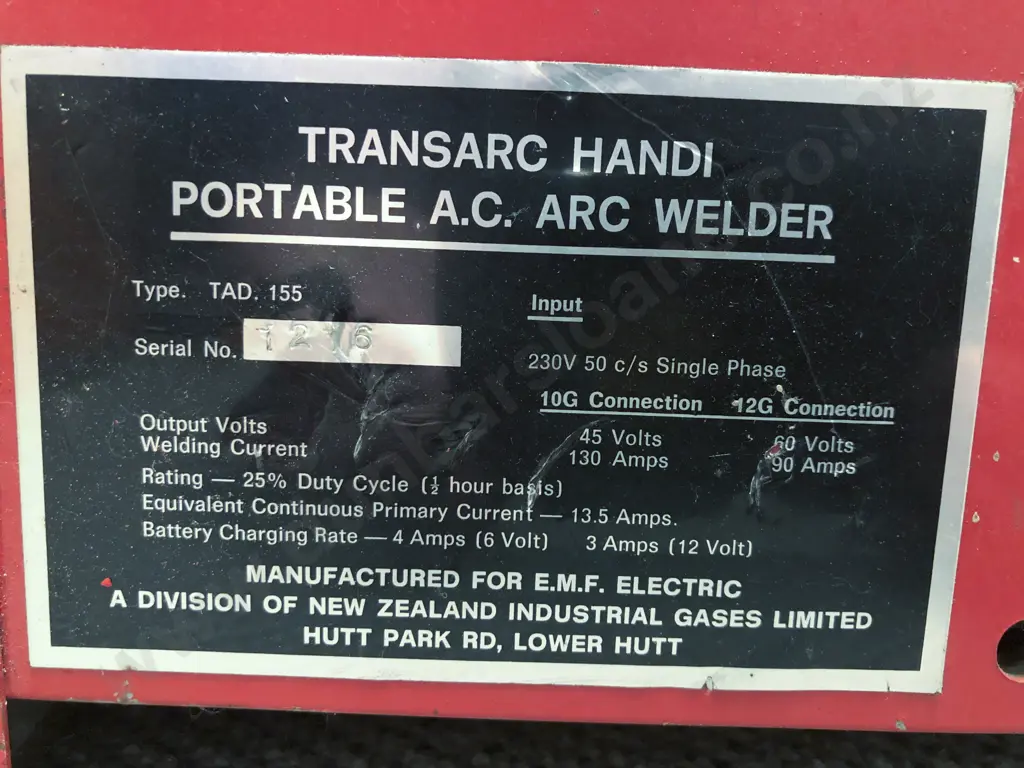Vintage Arc Welder Battery Charger Image 1++