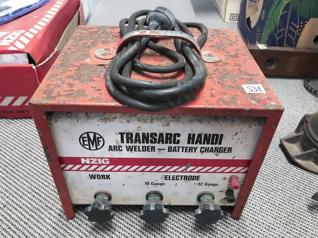 Vintage Arc Welder Battery Charger Image 1++