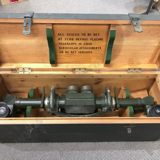 1940 Military Cased Telescope Identification AA MkIII VDO428