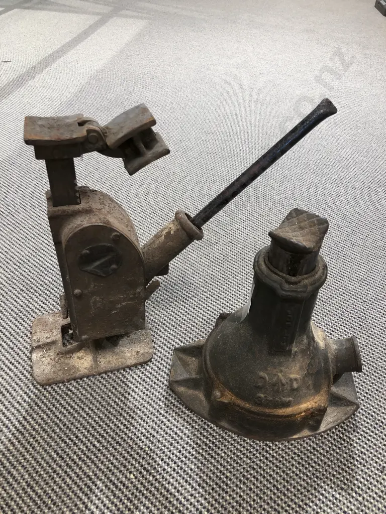 Two Vintage Car Jacks Image 1++