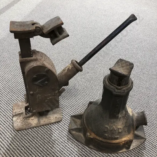 Two Vintage Car Jacks