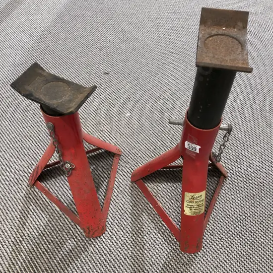 Pair of Vintage Car Stands