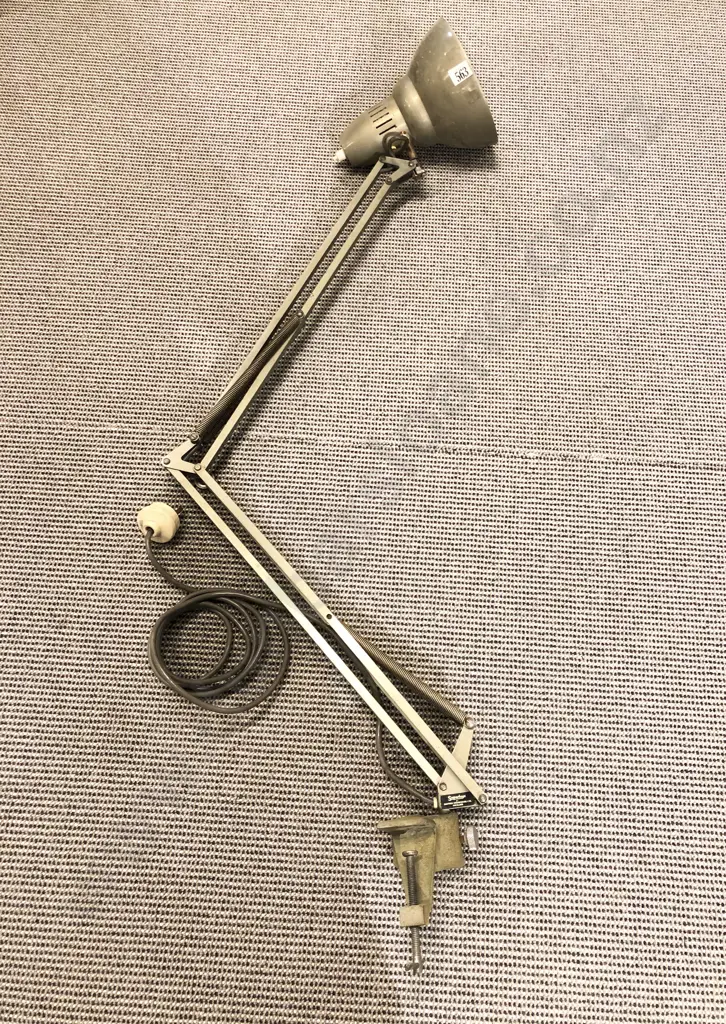 Vintage Superlux Anglepoise Clamp Lamp Image 1++