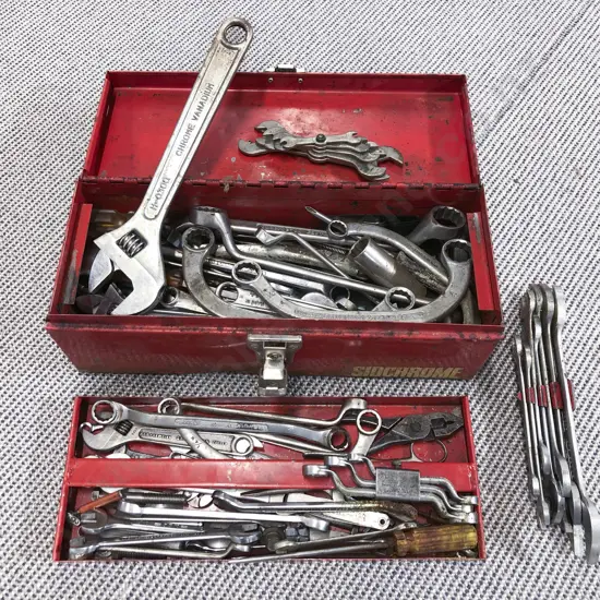 Tool Box of Assorted Tools