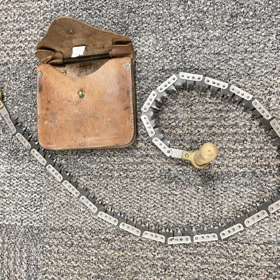 Cased Vintage Military Saw Set