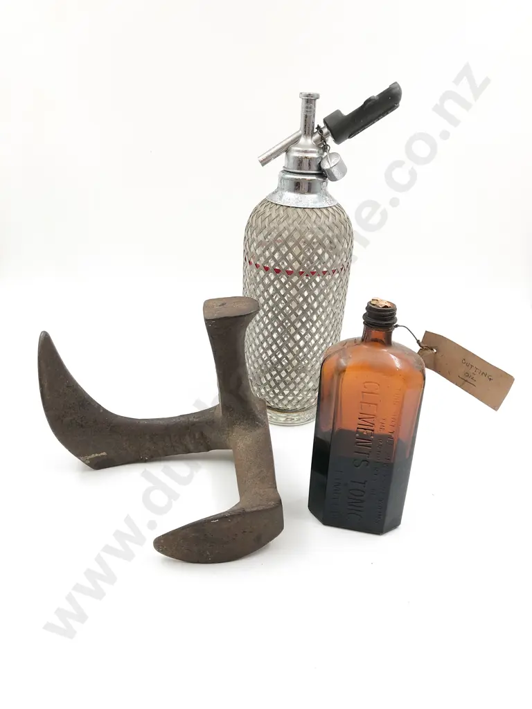 Soda Syphon & Shoe Last etc Image 1++