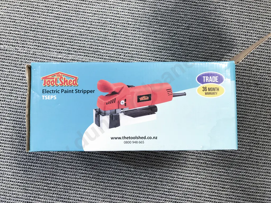 Boxed "The Tool Shed" Electric Paint Stripper Image 1++