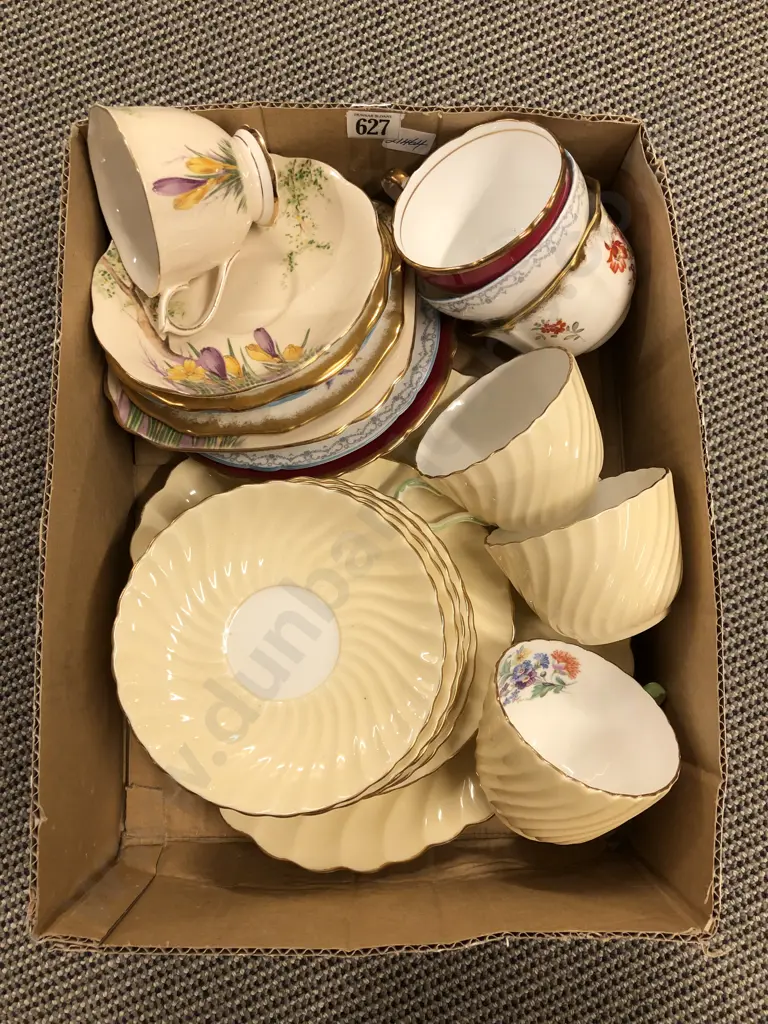 Qty of Assorted Fancy Tea China Including Aynsley Image 1++