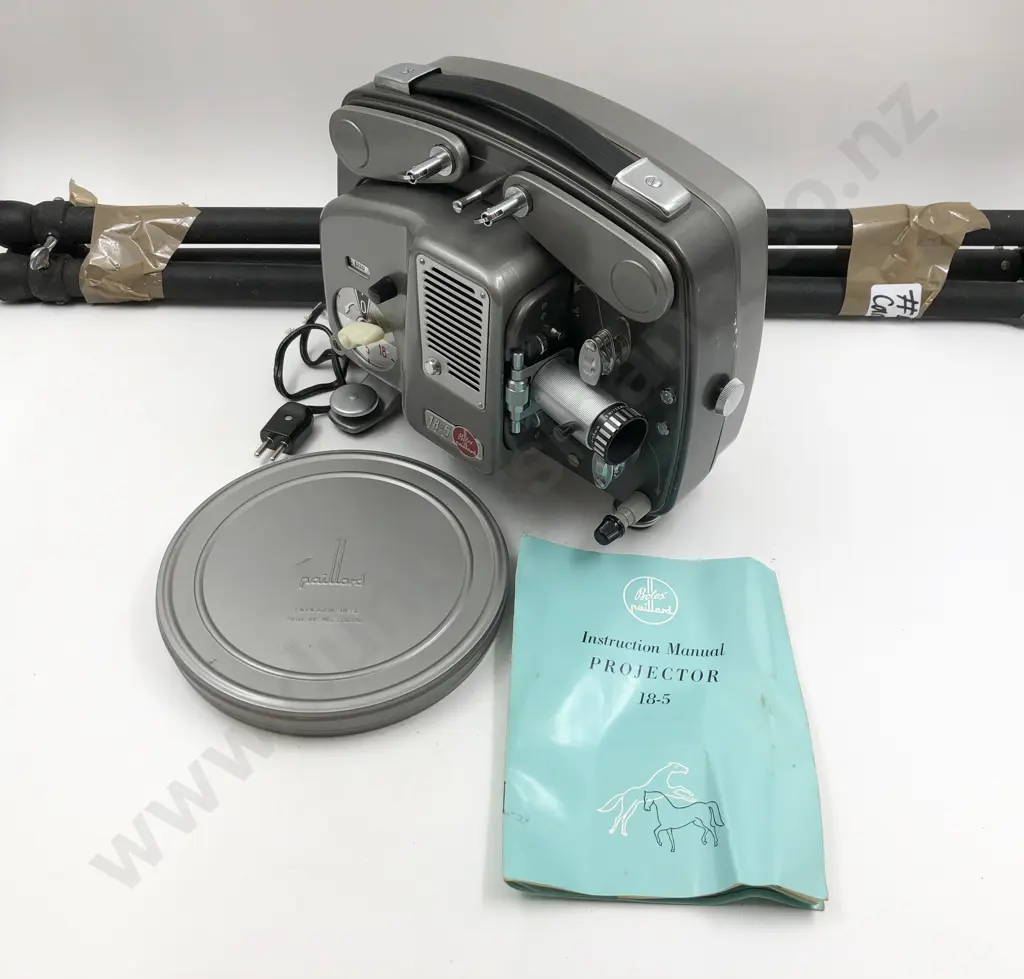 Vintage Bolex 18-5 8mm Movie Projector Together With other Image 1++
