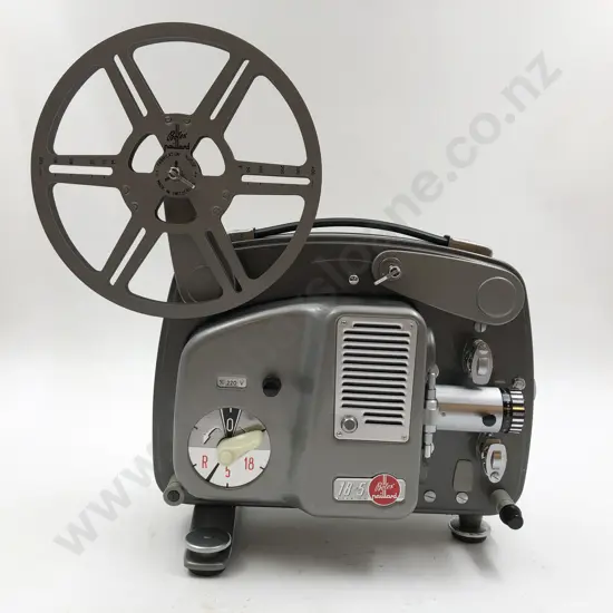 Vintage Bolex 18-5 8mm Movie Projector Together With other